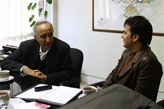 دکتر موسی غنینژاد و مسعود بُربُر